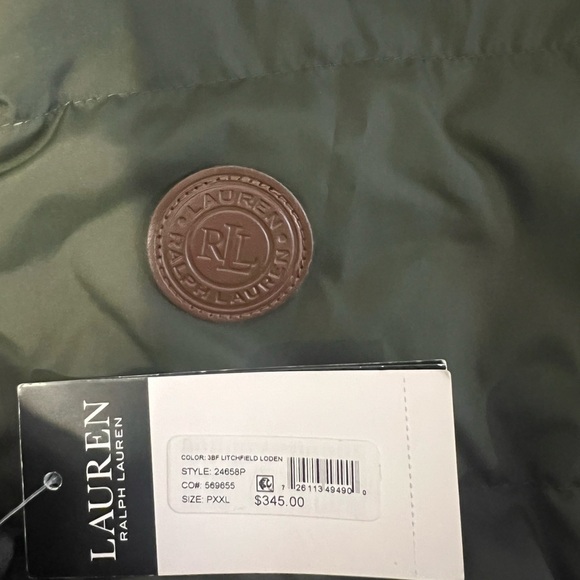 Lauren Ralph Lauren
Plus Size Faux-Fur-Trim Hooded Puffer Coat - Picture 4 of 4